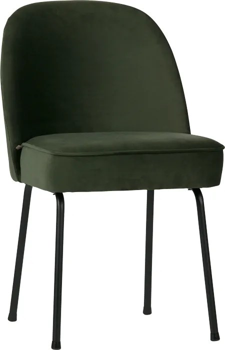 BePureHome Vogue zamatová jedálenská stolička - Khaki