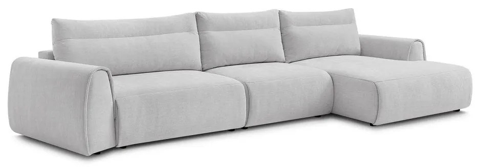 Svetlosivá rohová pohovka Aden – Bobochic Paris