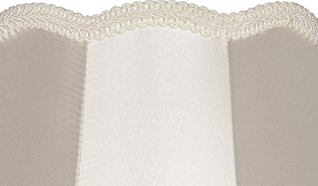 Látkový tienidlo krémové 30 cm - Granny