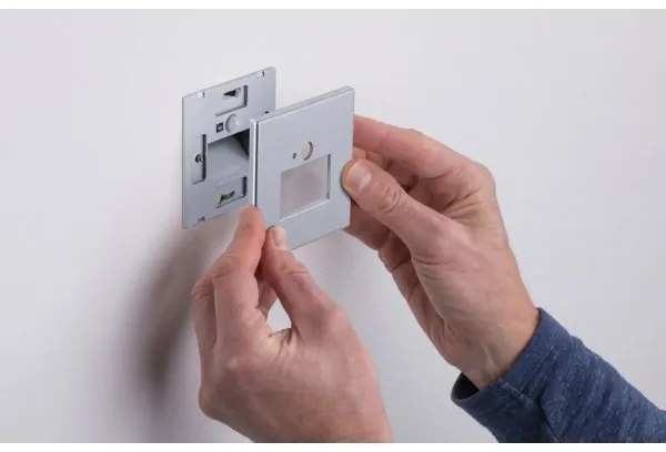 Paulmann 93134 - LED/1,2W Schodiskové svietidlo so senzorom EDGE 230V chróm