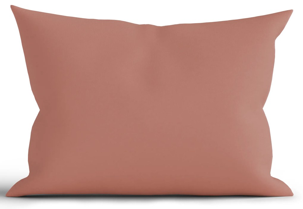 Bavlnená obliečka na vankúš Renforcé 50 × 70 cm - Jasmine terakota