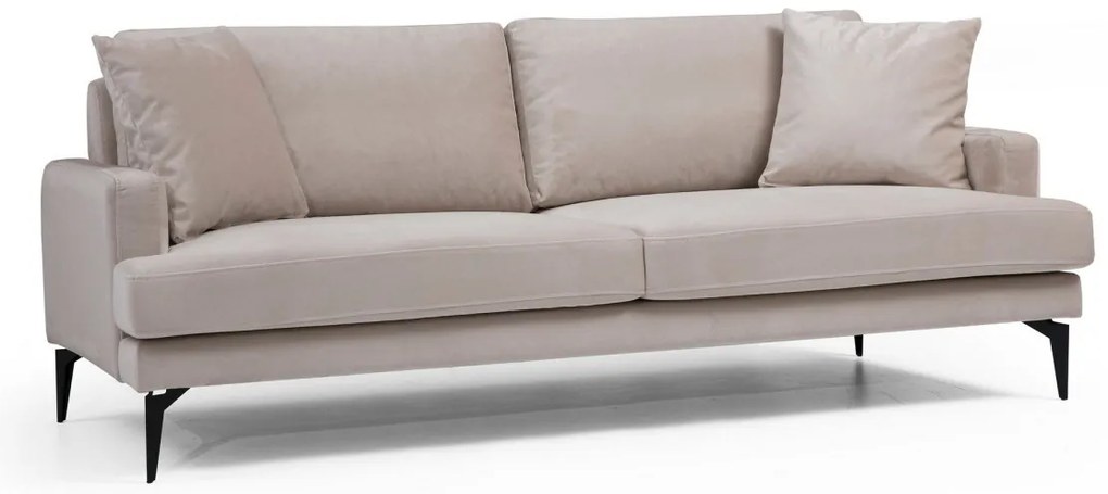 Dvoumístná pohovka Papira 175 cm béžová