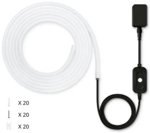 WiZ - LED RGBW Stmievateľný vonkajší pásik 5m LED/24W/230V 2700-5000K Wi-Fi IP65