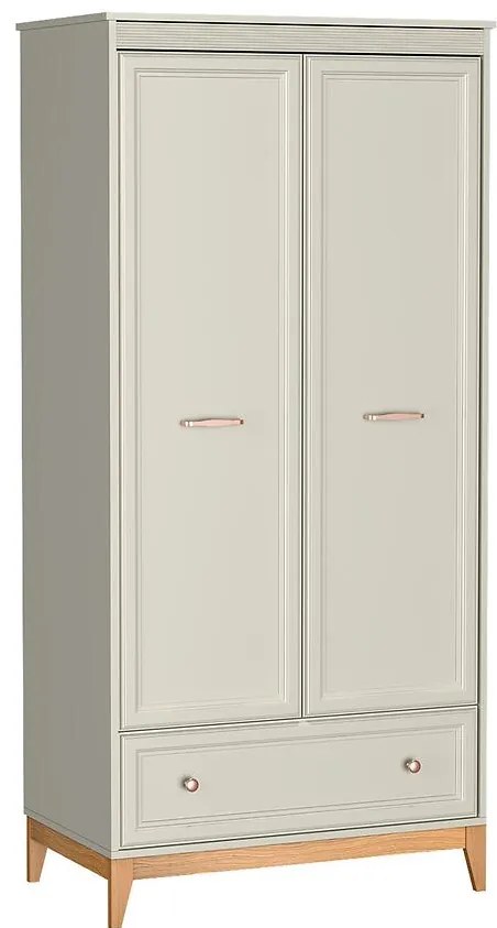 Skriňa Windsor 10w Kašmír/Dub Prírodné