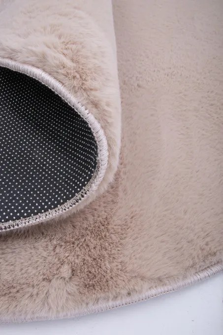 Koberec RABBIT beige kruh