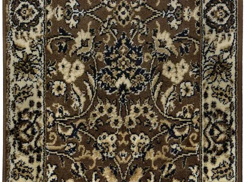 Koberce Breno Behúň PRACTICA 59/DMD, šíře role 66 cm, hnedá, viacfarebná