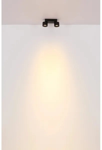 Globo 56961-2B - LED Bodové svietidlo RAE 2xLED/6W/230V čierna