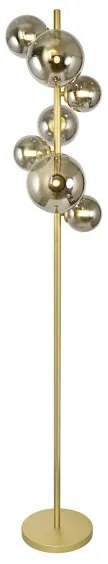 Brilagi - LED Stojacia lampa MILLA 7xG9/3W/230V zlatá/dymová