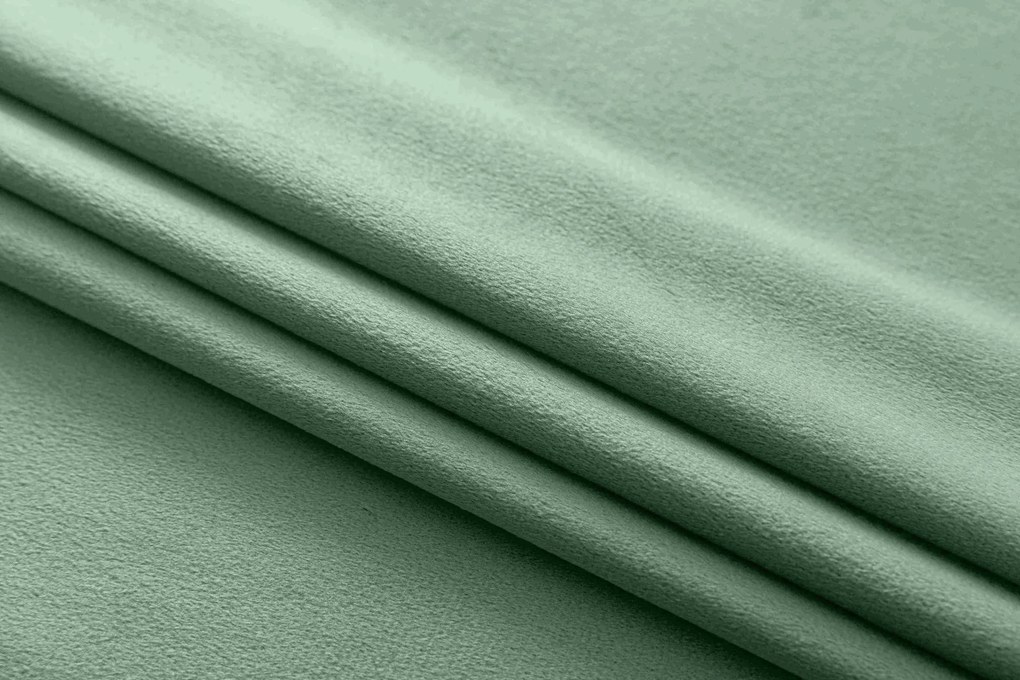 Mentolový zatemňovací záves VELVET 140x250 cm Zavesenie: Kovové krúžky