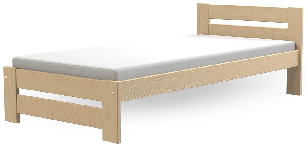 DL Jednolôžková posteľ 90x200 Marika - borovica