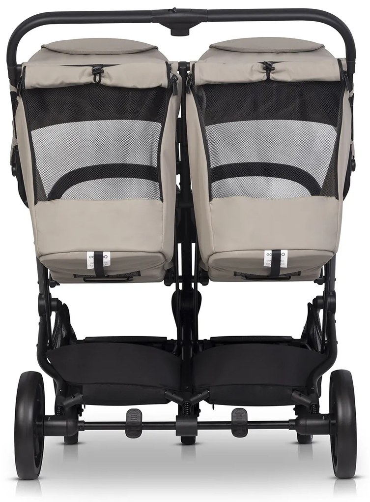 Súrodenecký kočík EasyGo Echo Savana Beige