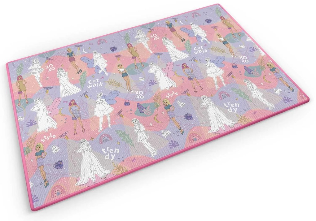 Rolovaná penová podložka na vyfarbovanie 200 x 120 x 0,3 cm Ricokids RK-343