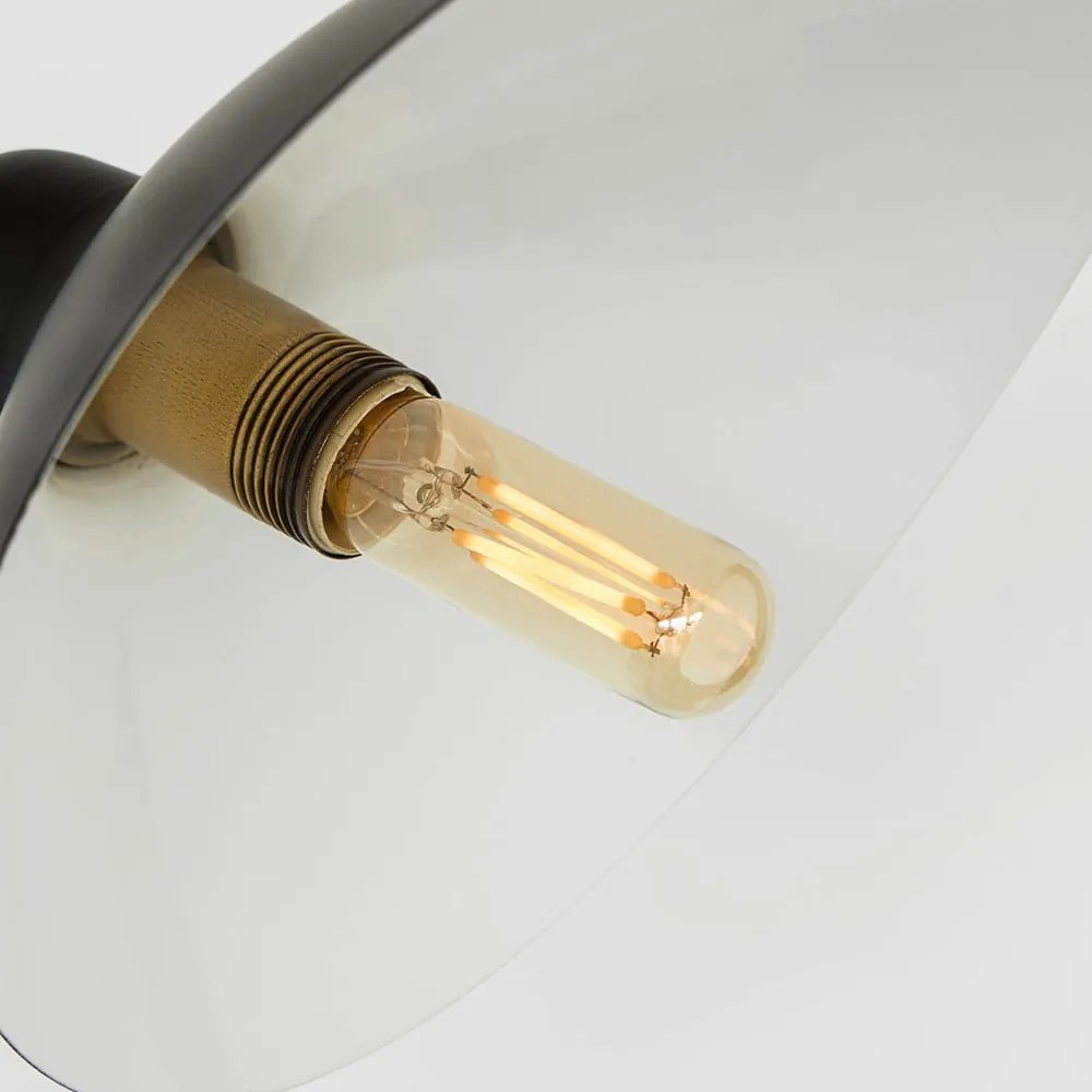Teplá LED filamentová stmievateľná žiarovka E27, 3 W Lurra – tala