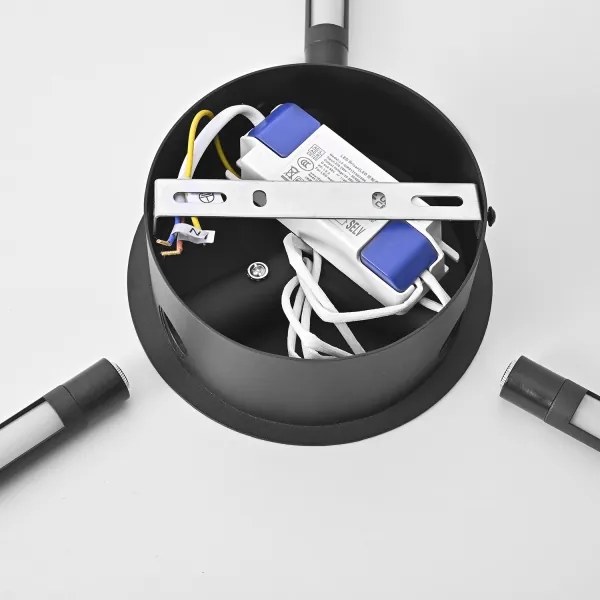 Brilagi - LED Nástenné svietidlo LUGO TRE LED/14W/230V čierna