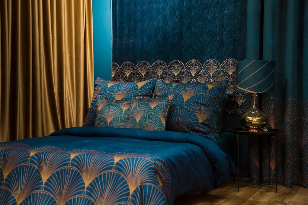 MAKOSATÉNOVÉ OBLIEČKY LIMITED COLLECTION LOTOS1 160X200 CM, 2KS 70X80 CM VZOROVANÉ