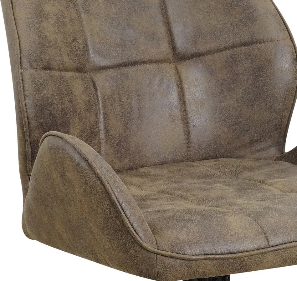 Jedálenská stolička Orinoco, olivovo zelená látka