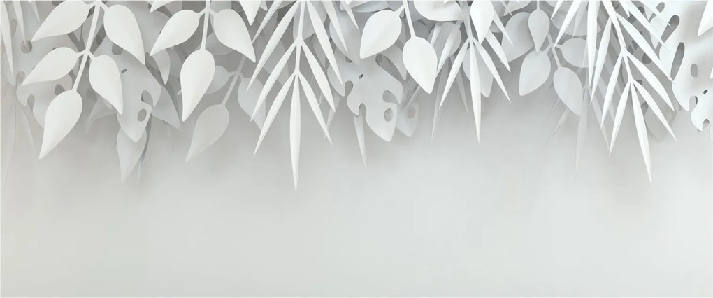 Obraz - Plastické listy (120x50 cm)