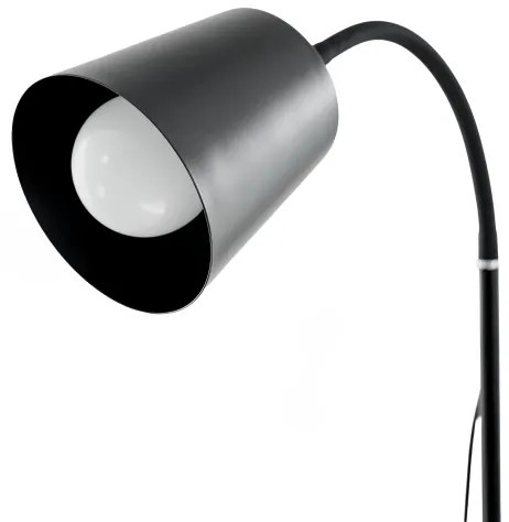 Stojacia lampa 1xE27/40W/230V čierna