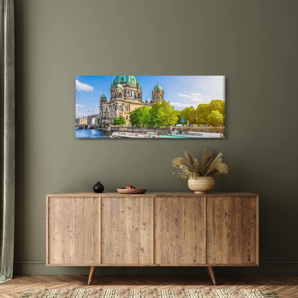 Obraz - Berlínsky dóm (120x50 cm)
