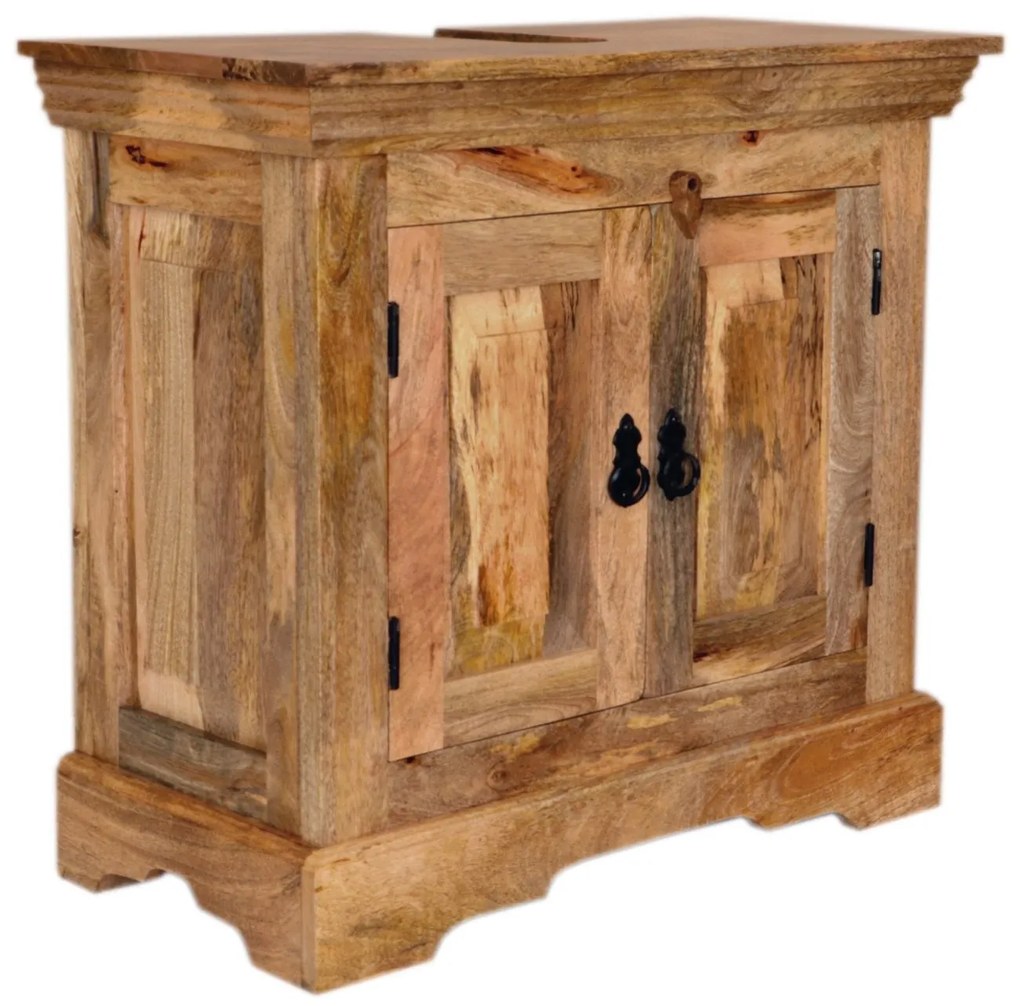 furniture-nabytek.cz - Kúpeľňová skrinka 70 cm z masívu mango 70x65x35
