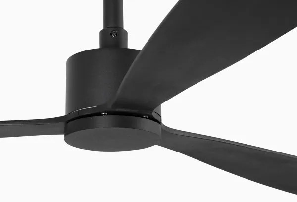 FARO 33761WT - Stropný ventilátor AMELIA L čierna pr.132 cm WT + diaľkové ovládanie