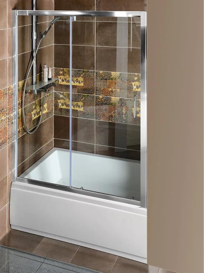 POLYSAN - DEEP sprchové dveře posuvné 1400x1500mm, čiré sklo (MD1415)