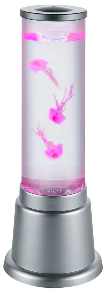 Lávová lampa v striebornej farbe Jelly – Reality