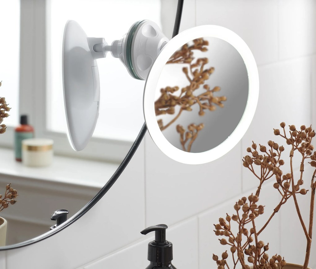 Kozmetické zrkadlo s LED