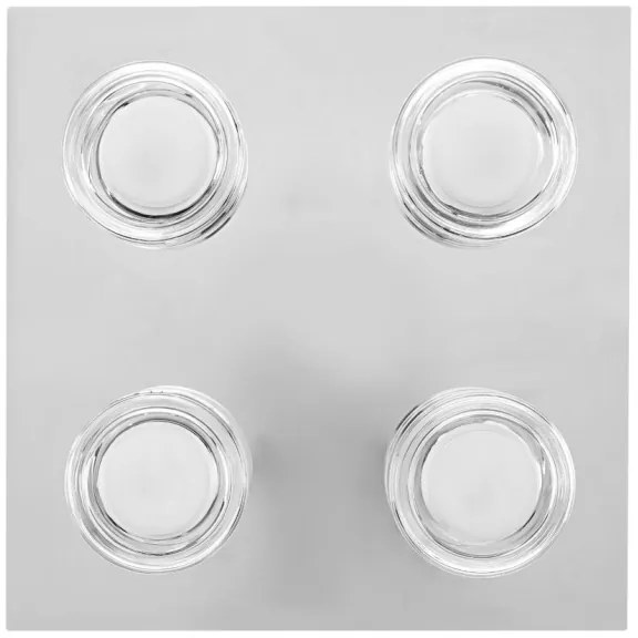 Ledvance -LED Kúpeľňové stropné svietidlo ORBIS FLAME 4xLED/5,5W/230V IP44 chróm