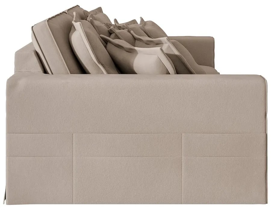 Svetlohnedá pohovka 236 cm Nora – Ropez