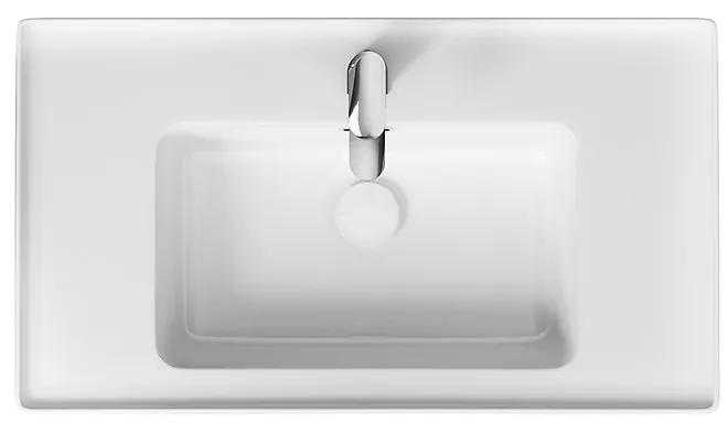 Cersanit Crea BOX skrinkové umývadlo 80cm, biela, K114-017