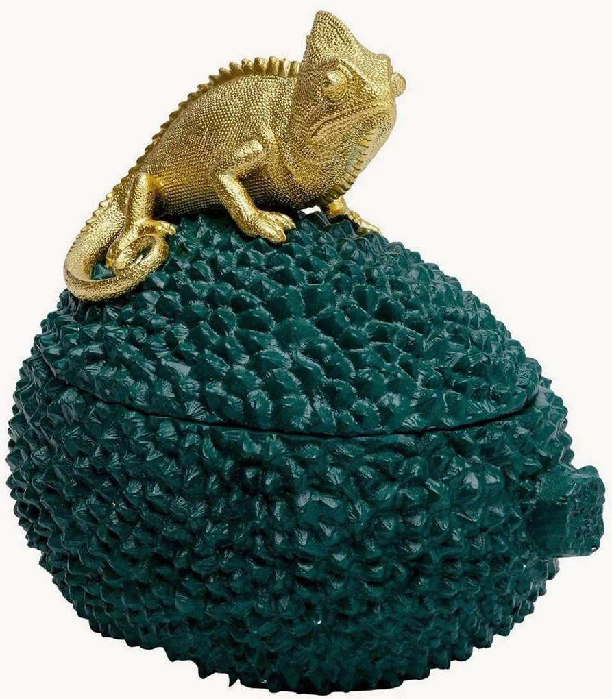 Dekoračná dóza Jackfruit Chameleon