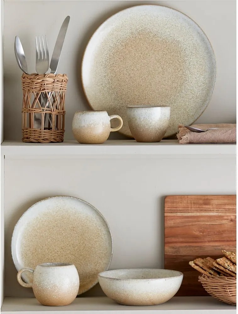 Kameninová jedálenská súprava 12 ks Paula – Bloomingville