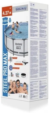 Bazén Steel Pro Max 427x122 cm Bestway – 5612X