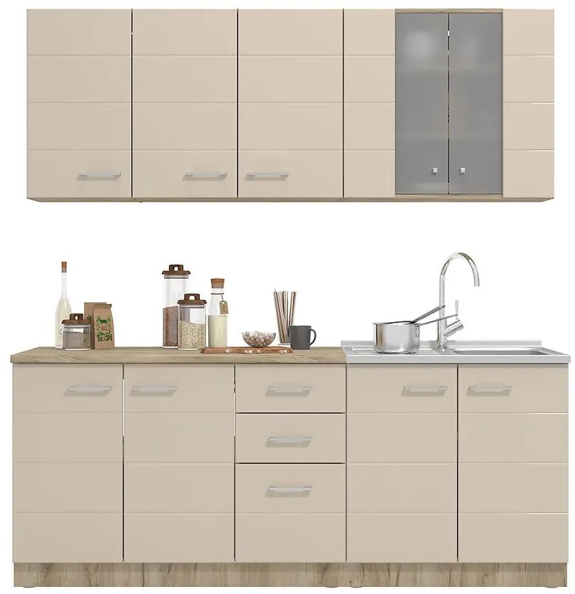 Kuchynská linka Diana 200 Dub Sivý 11008681