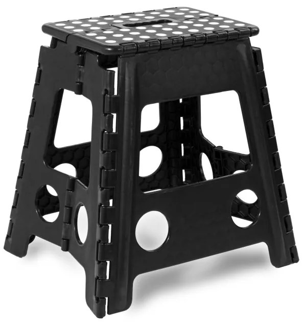 Skladacia stolička AMIGO čierna veľkosť L