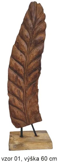 wood relief LEAF WF04