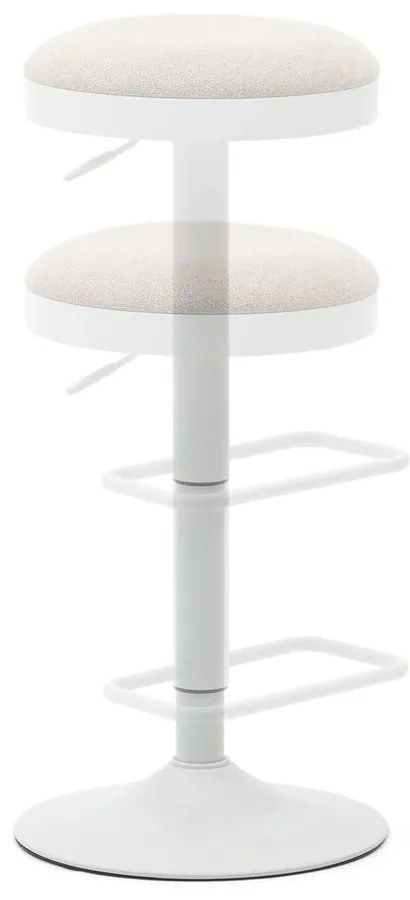Béžové barové stoličky v súprave 2 ks 58 cm Zaib – Kave Home