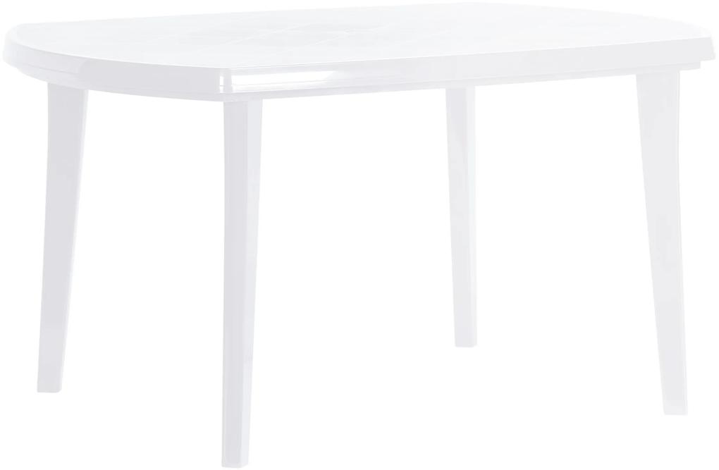 CURVER ELISE stôl 137 x 90 x 73 cm, biela 17180054