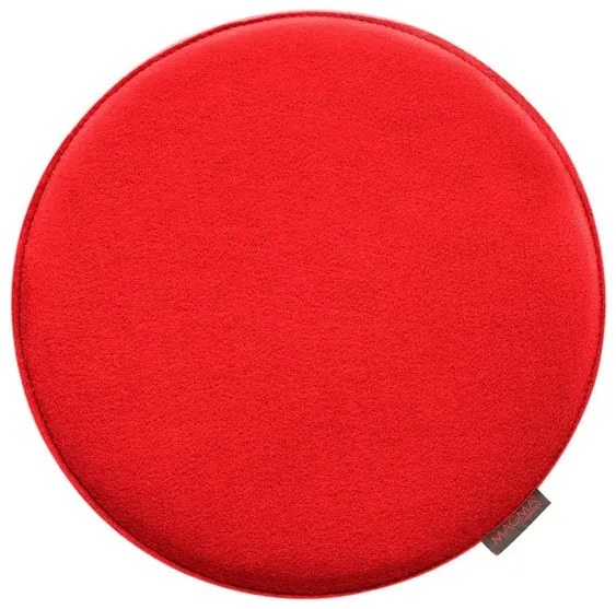 Magma Podložka na sedenie Avaro, 4 kusy (okrúhly, červená)  (100247989)