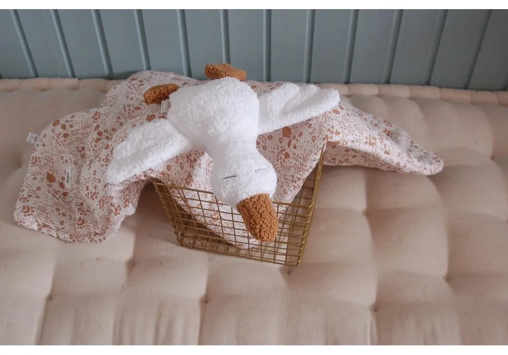 Biely zaspávačik Goose - Malomi Kids