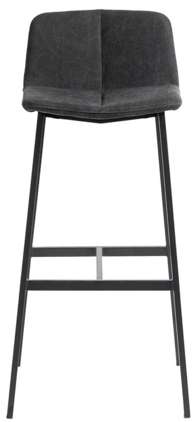 Muubs Barová stolička CHAMFER 75 cm, antracitová