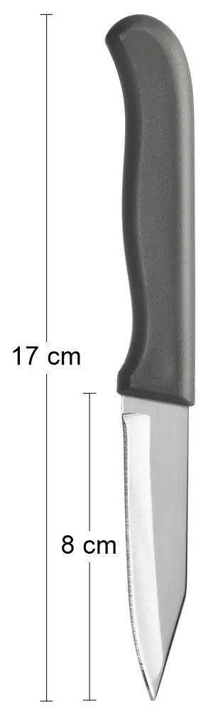 Kuchynský nôž Denis 17 cm - sivá
