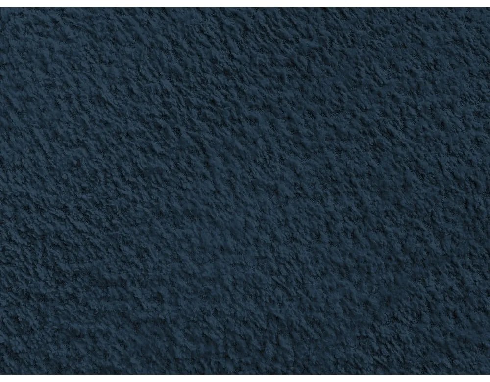 Tmavomodrá podnožka z textílie buklé Annecy – Bobochic Paris