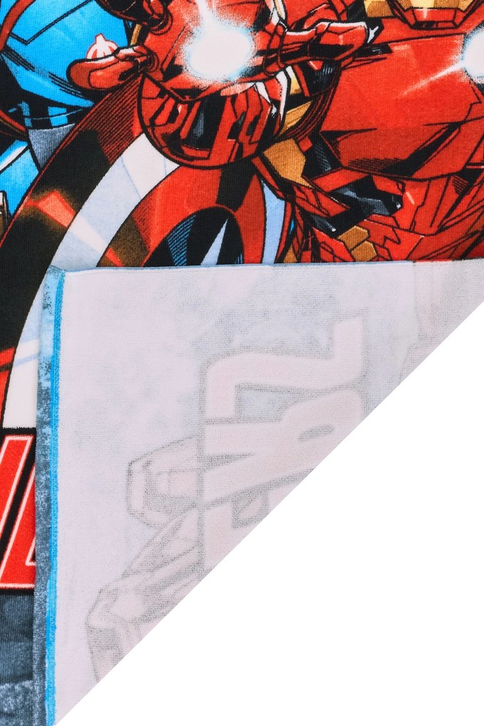 Dětská rychleschnoucí osuška BORD AVENGERS II 70x140 cm vícebarevná