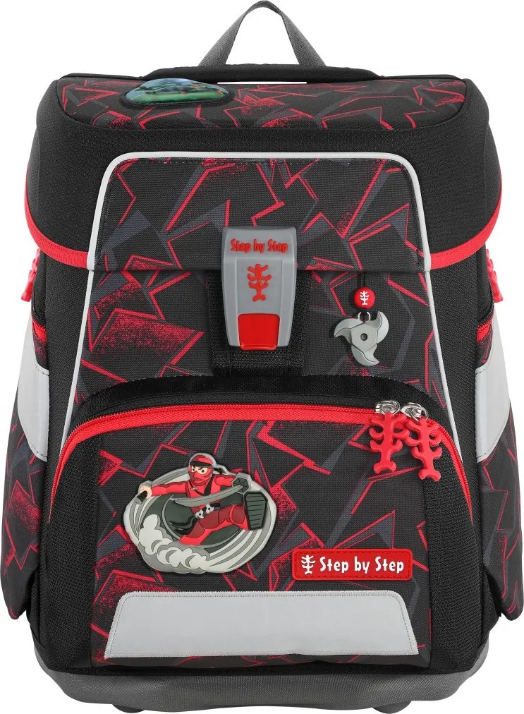 Školská aktovka Step by Step SPACE, Ninja Yuma - 5-dielna súprava