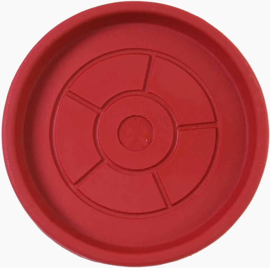 Miska pod kvetináč PLATO, plast, Ø 66 cm, červená Rozmer: 47x5 cm