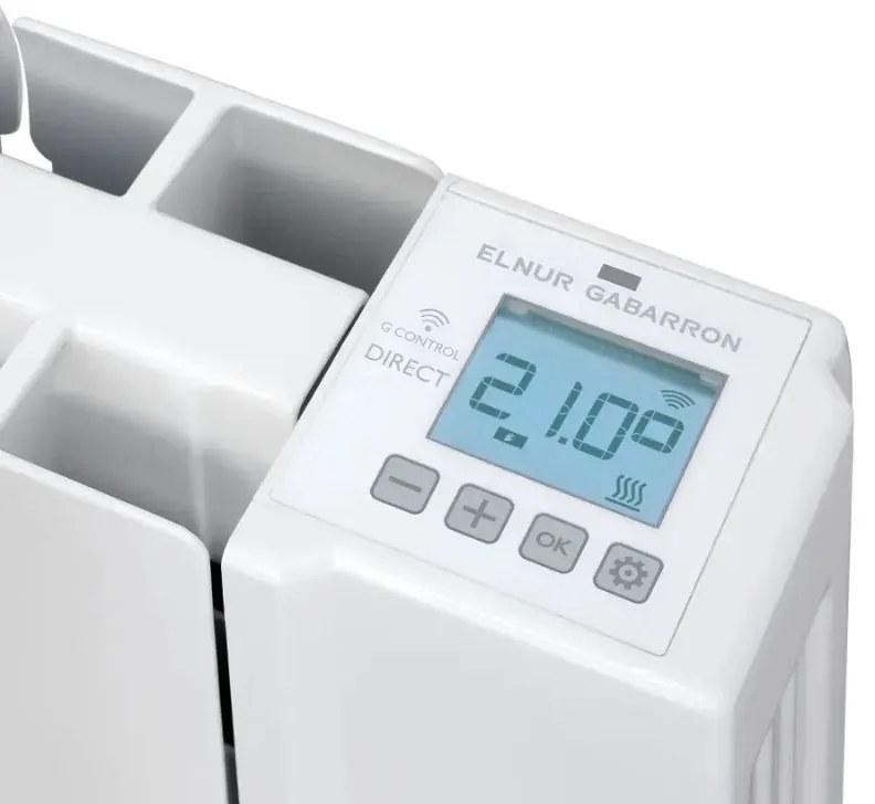 Gabarrón Ingenium Direct RDC3 500W elektrický keramický digitálny radiátor so zabudovaným Wi-Fi modulom