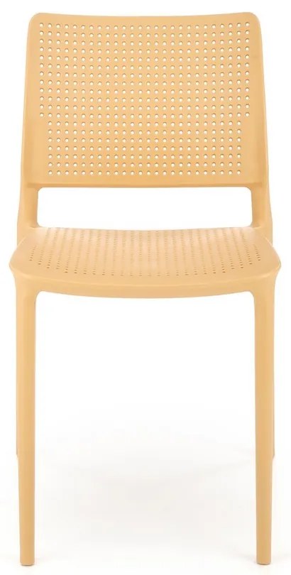 Jedálenská stolička Niles, oranžová