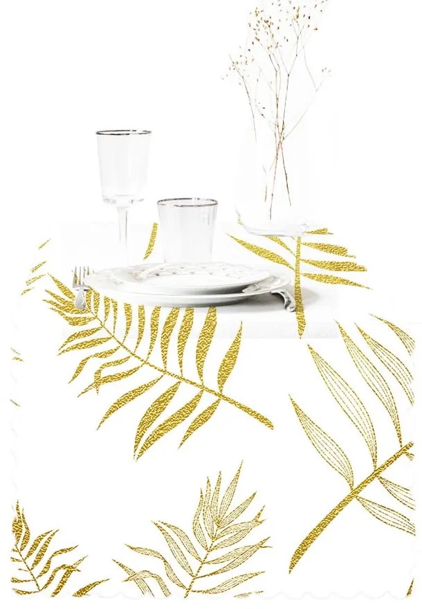 Behúň na stôl 45x140 cm Leaves – Minimalist Cushion Covers